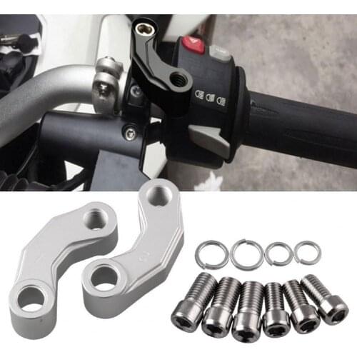 R1200GS-LC Mirror Adapter Strong Mirror Extension Two Holes Motorbike Mirror Risers for BMW запчасти для велосепеда rizoma