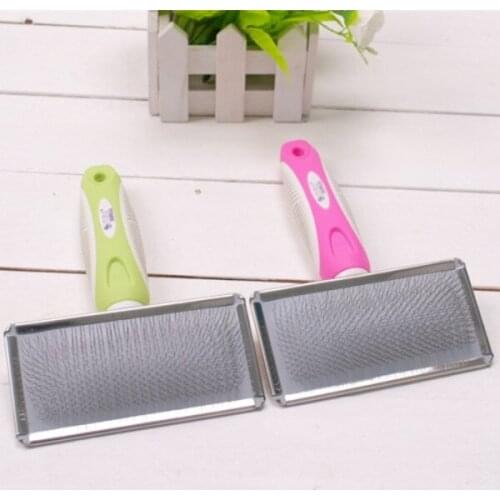 3PCS Pet Grooming Comb Shedding Hair Remove Brush Slicker Massage Tool Dog Cat Supplies Protective Pet Accessories