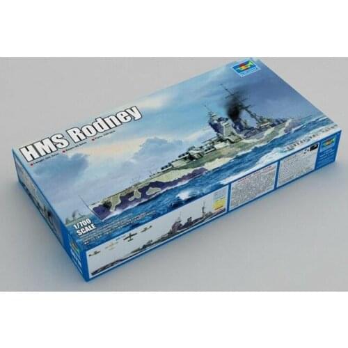 Trumpeter 06718 1/700 Scale HMS Rodney Model Kit