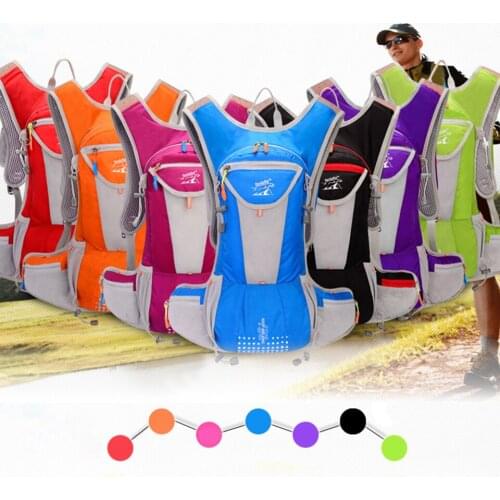 Outdoor Bike Bicycle Backpack Lightweight Hydration Water Bag Biking Mountain Climbing Camping Sports Backpack Cycling Equipment