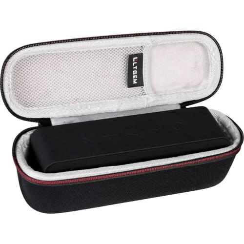 LTGEM Hard Case for Anker SoundCore or DKnight MagicBox I and II Portable Bluetooth Speaker with Mesh Pocket-Black