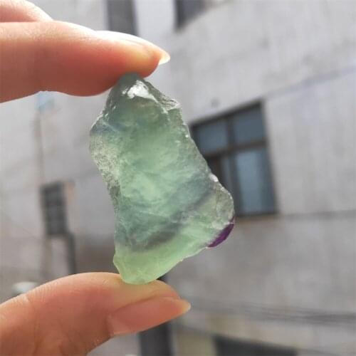 1pcs 100% Natural Crystal Quartz Fluorite Stone Healing Rough Mineral Home Decoration Ornaments