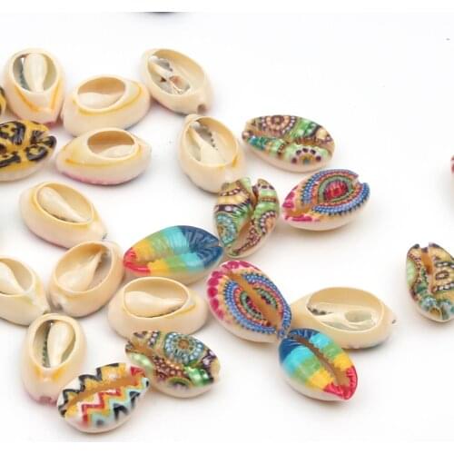 10pcs Mixed pattern Conch Coquillage Crafts Natural Sea Shells For Jewelry Making Diy Home Decoration Shell Beach Decor 10-20mm