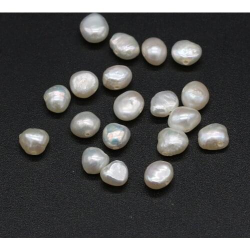 20pc/lot Fine Natural Pearl Beads Scattered White Pearl Bead for Trendy Jewelry Making Bracelet Earrings for Women Supplis