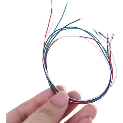 3/4PCS Universal Cartridge Phono Cable Leads Header Wires for Turntable Phono Headshell