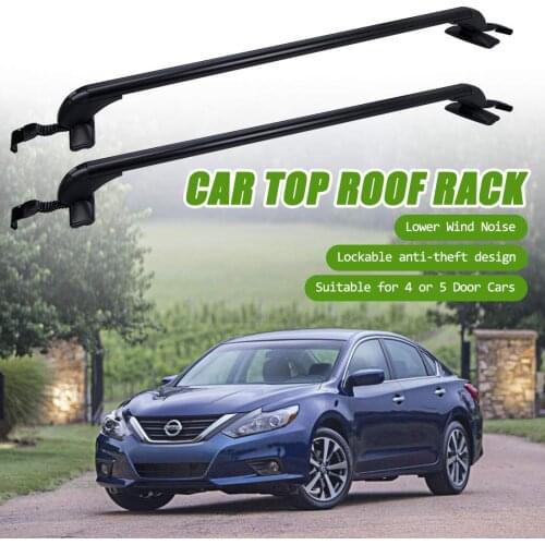 Car Luggage Rack Crossbar Roof Rack Crossbar Common Aluminum Alloy Bicycle Rack Car with lock Loading sedan Hatchback