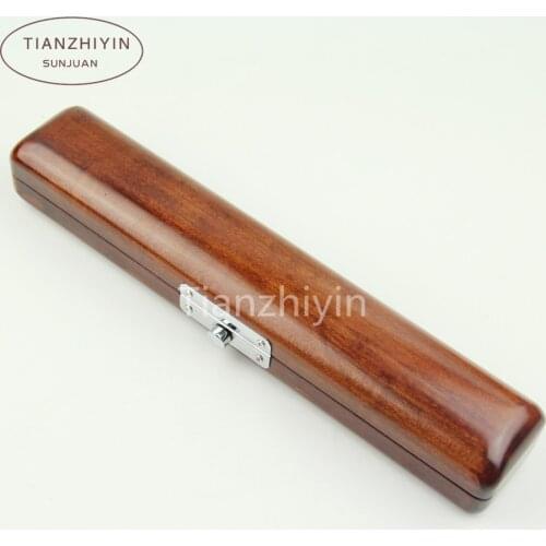 Solid Wood Flute Head Joint Case Wooden Storage Box Flute Mouthpiece Accessories