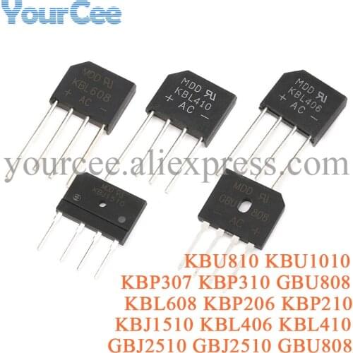 5 pcs Diode Bridge Rectifier GBU808 8A 800V