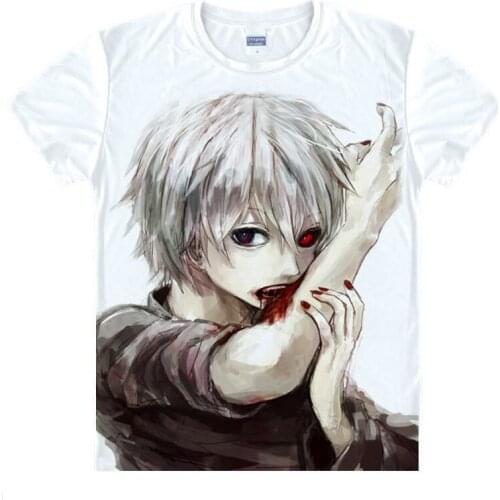 Tokyo Guru T-Shirt Koukaku Shirt custom t shirts Anime Cartoon Kawaii Clothes printed t shirts Anime cute childrens clothing a