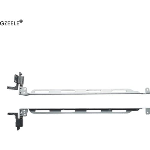 GZEELE NEW Notebook LCD Hinge For HP Compaq NX7300 NX7400 Left & Right Laptop LCD Screen Hinges Bracket 15.4-inch