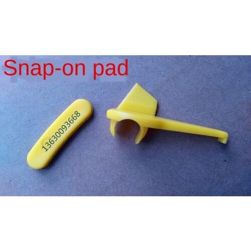 Yingkou Bright Eagle Tire Machine Accessories Bird Head Pad Tire Removal Head Rubber Pad Rim Protective Pad Snap-on Pad