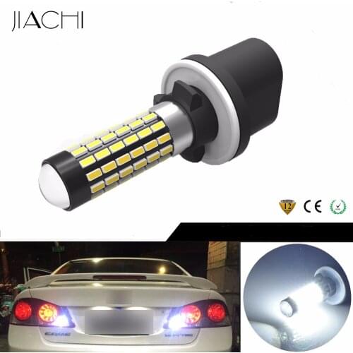JIACHI 100PCS/Lot 880 H27 LED Car Fog Lamp 3014Chips 78SMD DRL Automotive Supplies Daytime Running Lights White 12-24V Wholesale