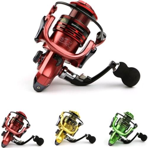 Carp Spinning Fishing Reel 1000-7000 Series Metal Spool Carp Fishing Reels Coil Wheel Tackle 3 colors