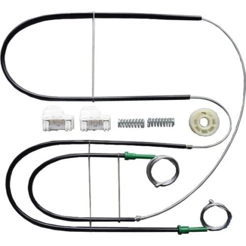 JIERUI SET NEW BRAND FOR VW LUPO WINDOW REGULATOR REPAIR KIT FRONT LEFT ,1998-2005