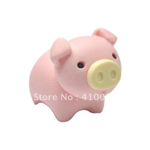 Pink cute pig eraser attractive design for boys and girls kids eraser fantastic learning tools primary school eraser
