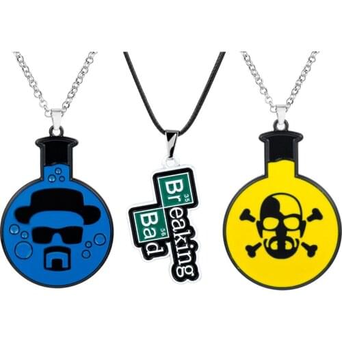 Breakingbads Bottle Necklace for Women Pendant Choker Jewellery Necklaces for Teen Girls