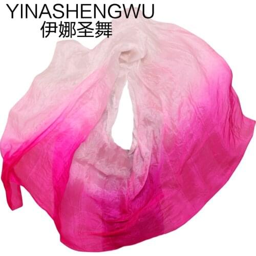 Veils Silk 100% New Pure Silk Belly Dance Veils Belly Dance Scarf Silk Veils Practice Stage Performance