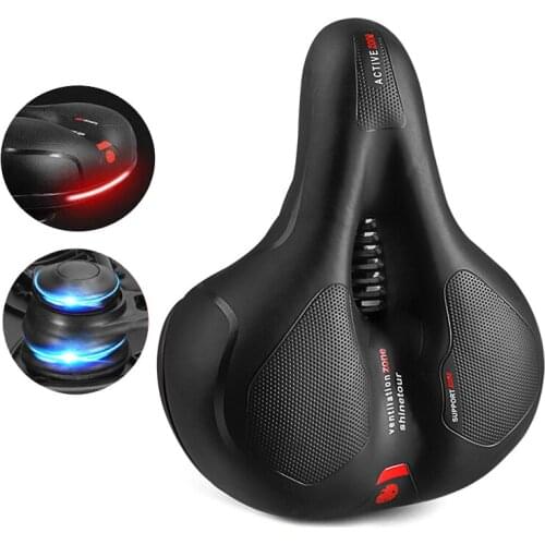 3D Bicycle Saddle Width Soft Seat Thicken Widen Cycling Cushion Comfortable Breathable Fot MTB Road Mountain Bike Accessories