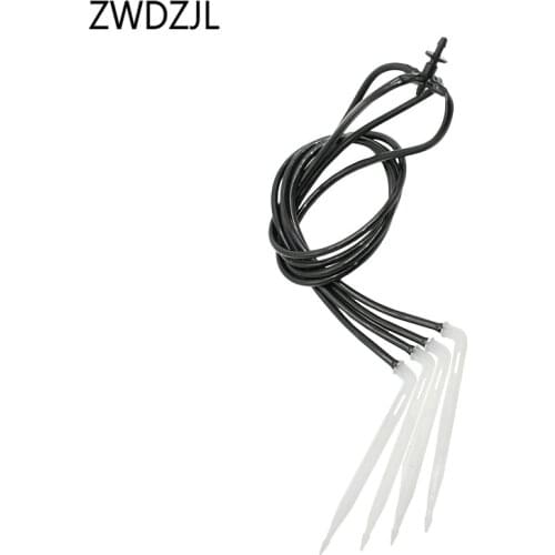 Greenhouse arrow drip system 4-way white Dripper emitter micro drip irrigation system water drop garden 1set