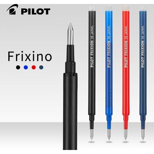 6/10/12pcs Japan PILOT Hot Erasable Gel Pen Refill BLS-FR5 FR7 Bullet 0.5 0.7mm Student Writing Office Signature Pen