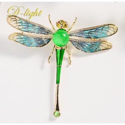 Броши стрекоза на одежду Tandsen China At AliExpress