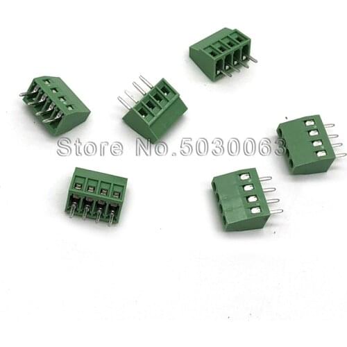 10pcs terminal screw type PCB terminal KF128-4P spacing 2.54MM