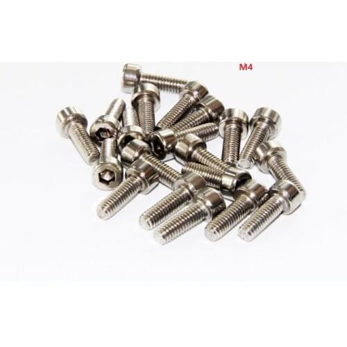20Pcs/lot M4 4*12 Screw bolt For Coupler/Motor Mount/Servo Bracket/Robot Car chassis tank diy educational kit DIY