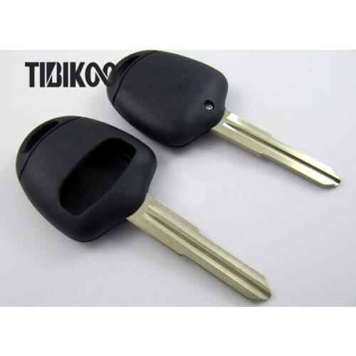 5PCS/10PCS 2 buttons Remote Key Shell For Mitsubishi Outlander Grandis Pajero Lancer FOB Car Key Blanks Case (Left groove Blade)