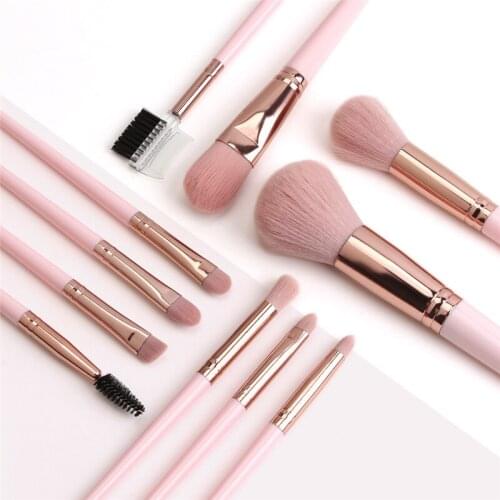 Makeup Brush Set 7/11pcs Professional High Quality Makeup Brushes Foundation Eyeshadow Eyebrow Eye Make up Brush Set Tools Kit