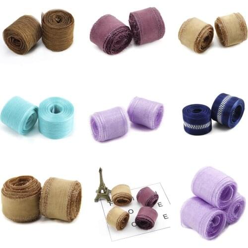 David accessories Organza Ribbon Tape Gift Craft DIY Bow Kids Wedding Party Christmas Decoration,5Yc2048