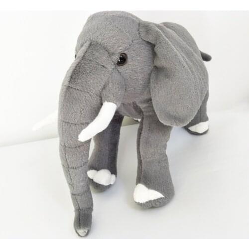 Children plush toy big size elephant baby kids stuffed toy simulation elephant doll