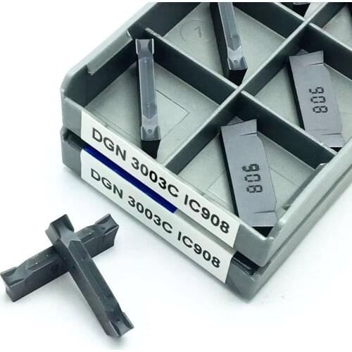 DGN3003J IC908 DGN3003C IC908 3mm DGN 3003 turning CNC milling carbide inserts