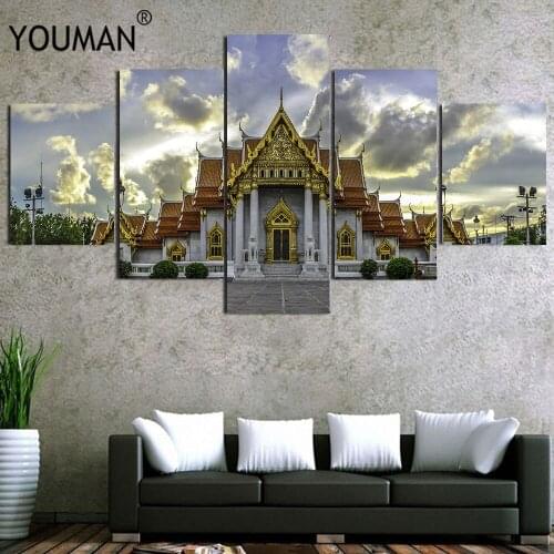 Diy Painting By Numbers Abstract Poster Vintage Towns Home Decor Wall Art Paintings By Numbers with Acrylic Paints Frameless