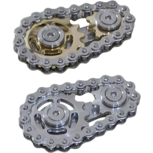 Finger Wheel Sprocket Durable Portable Spinner Gyroscope Gyro Toy Ananxiety Ti-Pressure Relieve Classic Toy For Adults Children