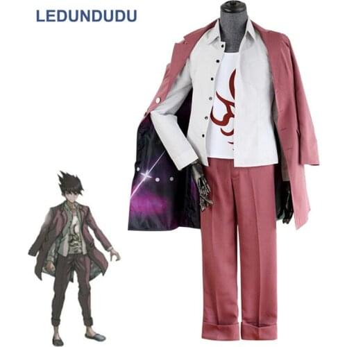 Game Danganronpa V3 Killing Harmony Momota Kaito Cosplay Costume Astronaut Men Outfits Boys School Uniform set for Halloween