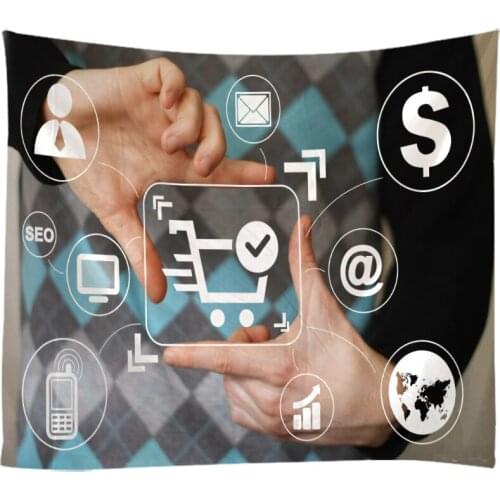 Creative 3D Science Fiction Painting Tapestry Wall Hanging Bed Spread Beach Towel Table Cloth Yoga Mat 250*180 Large Size