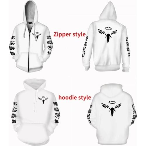 Hot new style Tokyo Revengers Hoodie Anime Manjiro Sano Graphic Hoodie for Men Sportswear Cosplay Clothes
