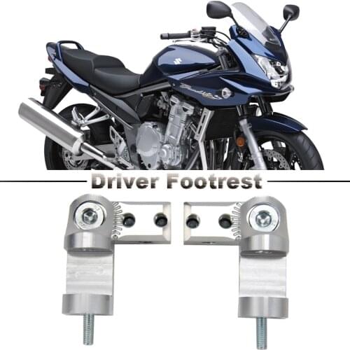 NEW Motorcycle Foot Peg Passenger Footpeg Lowering Kit For Suzuki Bandit 1250SA 2008
