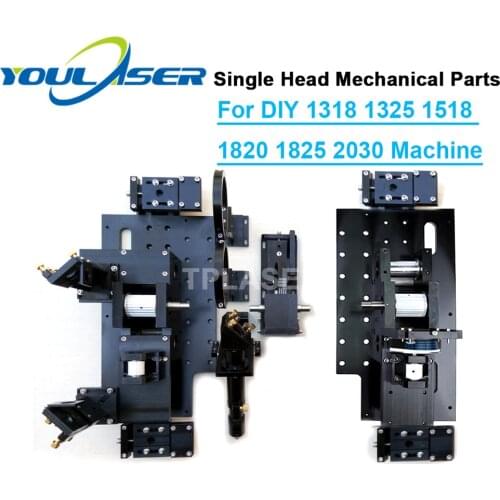 Single Head Laser Mechanical Components for DIY Large Format CO2 Cutting Engraving Machine 1318 1325 1518 1525 1820 1825 2030
