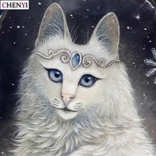 DIY Mosaic Diamond Embroidery Kit Animal Fox Diamond Painting 5D Full Square/Round Rhinestones Home Decoration Handicraft Gift