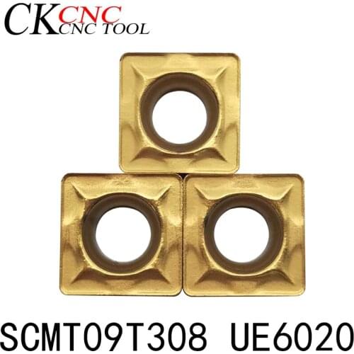 10pcs SCMT09T308 UE6020 CNC Lathe Dedicated Blade CNC tool carbide inserts high quality CNC lathe carbide