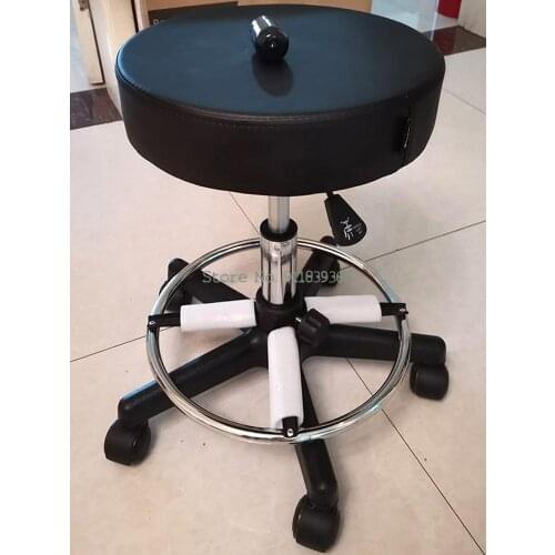 Bar Chair Rotary Lift Stool Simple Bar Chair Big Round Stool Laboratory Beauty Surgery Stool High Foot