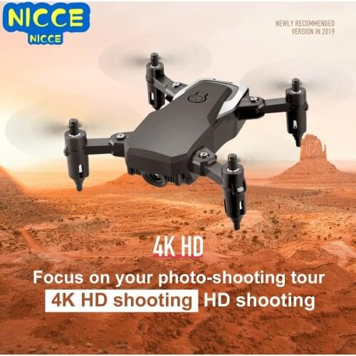 Nicce LF606 D2 Best Quadrocopter Mini Drone With 4K Camera FPV Profesional HD Camera Drones Altitude Hold Children helicopter