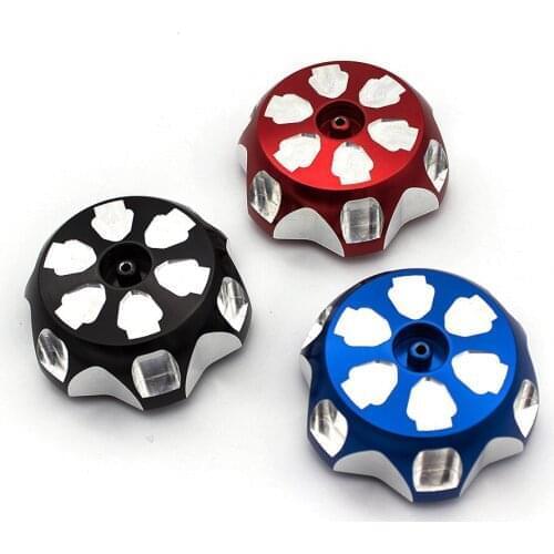Aluminum Alloy Motorcycle Racing Oil Cap Fuel Gas Tank Caps Cover For Kawasaki KFX400 All Year