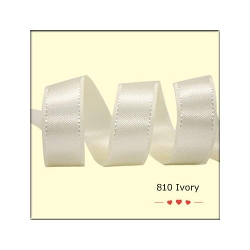 1/4" inch 6mm Taffeta Edge Ribbon