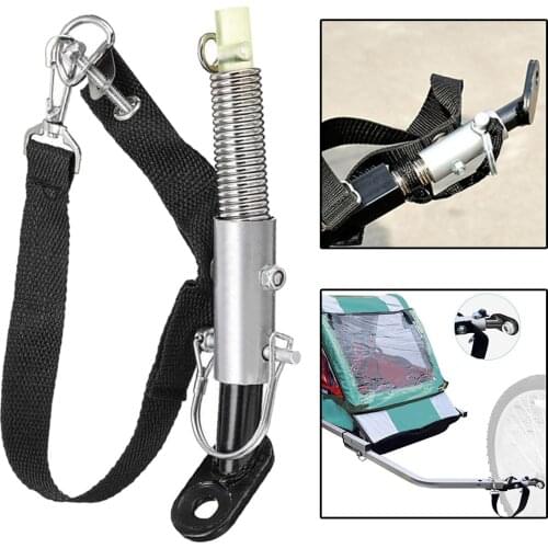 2x Bike Trailer Steel Linker Bicycle Trailer Classic Hitch Model Universal Baby Pet Coupler Hitch LinkerTrailer Hitch Adapter