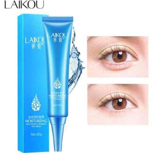LAIKOU Eye Cream Moisturizing Anti-Wrinkle Anti-aging for Eyes Skin Cream Remover Dark Circle Hydrogel Eye Bags Skin Care 30g