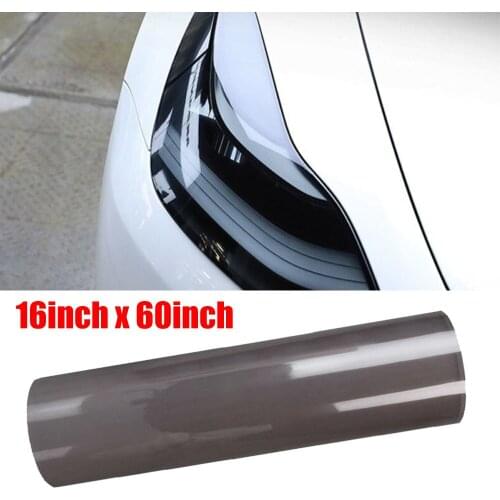 40*150cm Gloss Car Headlight Fog Light Taillight Wrap Tint Vinyl Film Sheet Sticker Decal Car Body Film Cover Car Styling