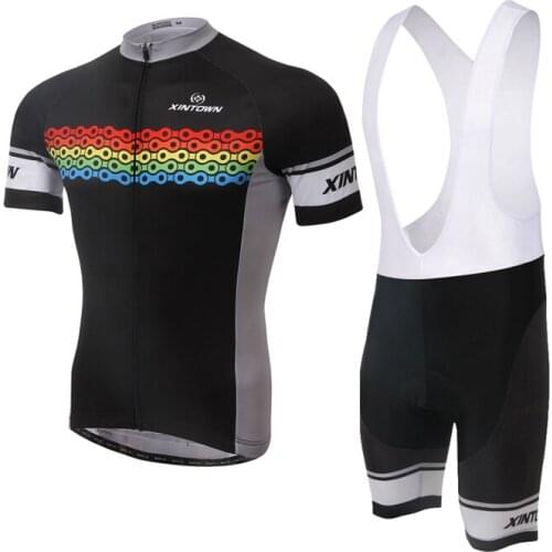 YOCENE Men Polyester Motorbike Colorful Wholesale Soft Breathable Cycling Shorts Sleeve Wear ODM E-Bike Fashion Set