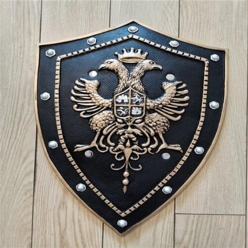 1:1 Cosplay Movie Game Anime Weapon Prop Role Play Royal Double Eagle Crown Knight Glory PU Weapon Model Toy Holiday Gift 51cm